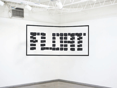 Float design graphic design installation