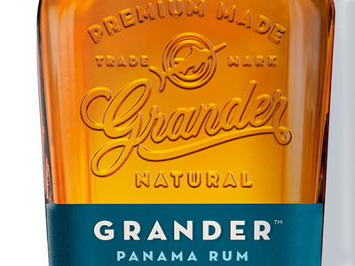 Grander Panama Rum detail