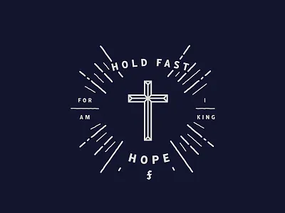 Hold Fast color iconography illustration typography