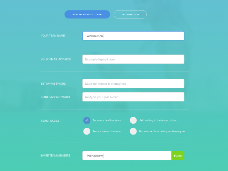 Sneak Peak at my new form styling colours form health made with invision web