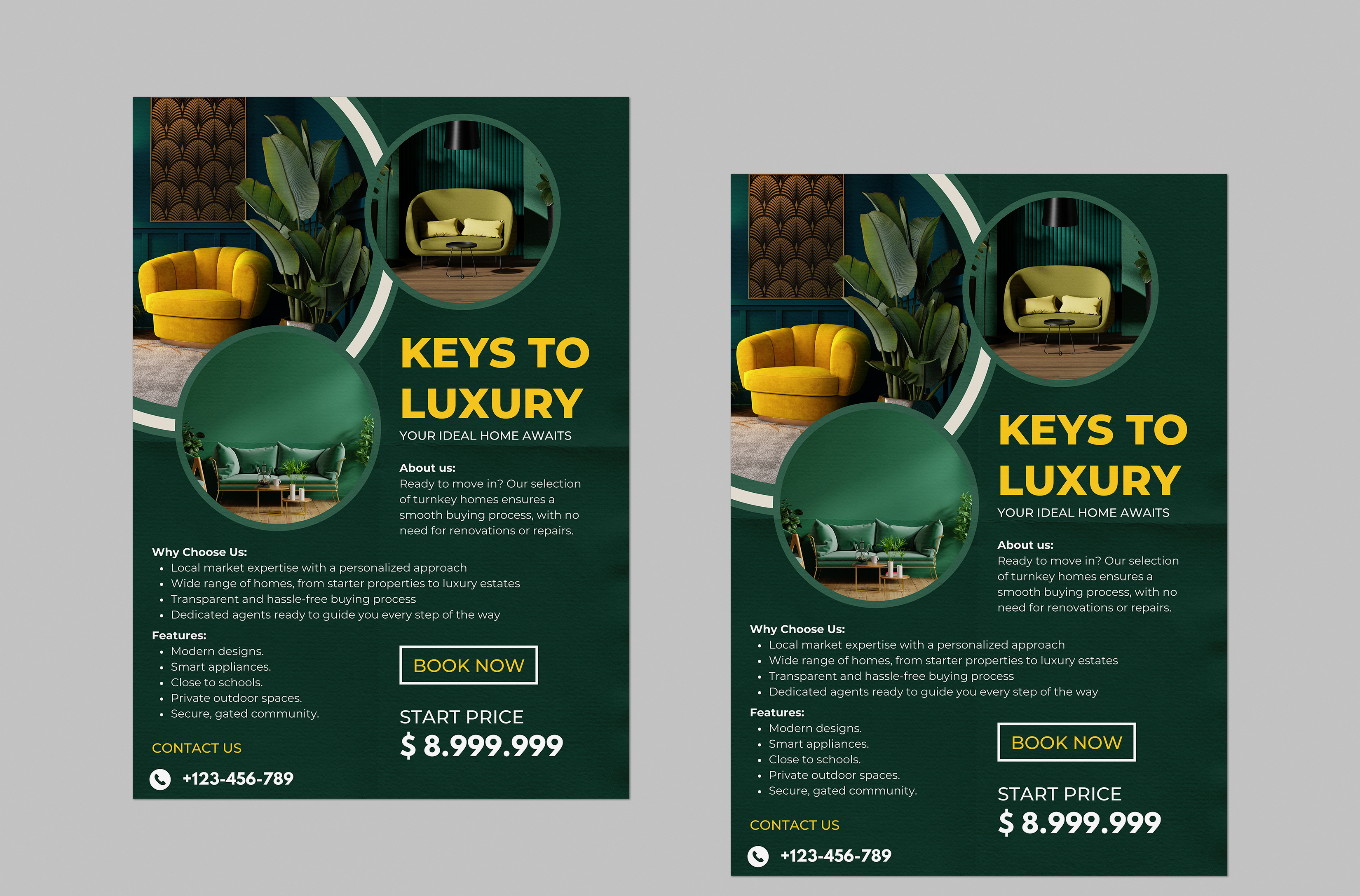 Example of Professional Real Estate Flyer Design