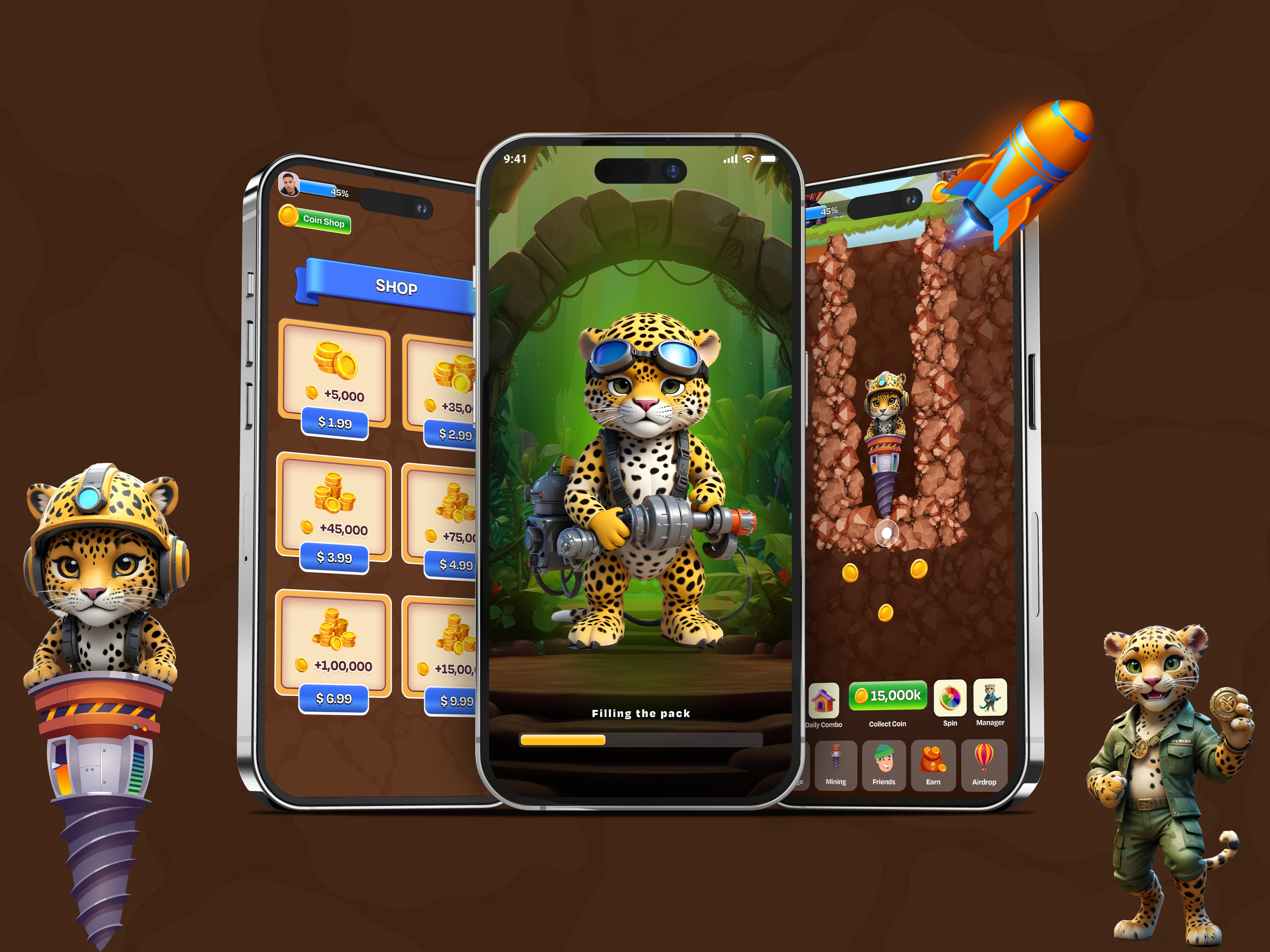 SwipeMine: Swipe-to-Earn Crypto Mobile App UI Design app app design app template crypto crypto app design crypto mining cryptoapp cryptocurrency figma figma design figma kit memecoin mining app mobile app token ui ui design uikit uiux uiuxdesign