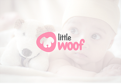 Little Woof Baby Apparel - Brand design apparel branding design kids wear logo