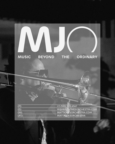 Matt Jones Orchestra brand identity brand identity design brand manual branding branding design design designer diseño gráfico diseño visual graphic design illustration vector visual design