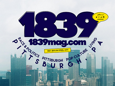 1839 Branding branding identity logo typography