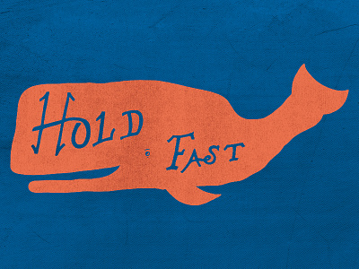 Hold Fast Tee apparel assets cotton bureau free hand goods hand lettering lettering type website