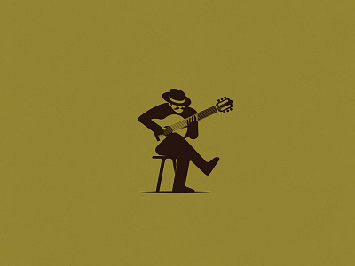 Guitarist Negative guitar guitarist illustration negative space