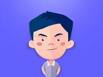 Boy illustraton personage