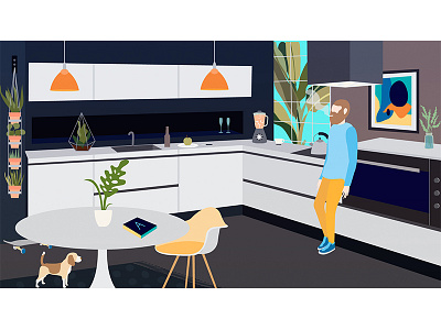 kitchen art dog home kitchen veroescalante