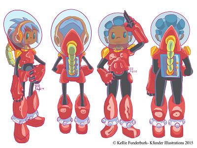 Space Rangers Profile digital outerspace spaceranger