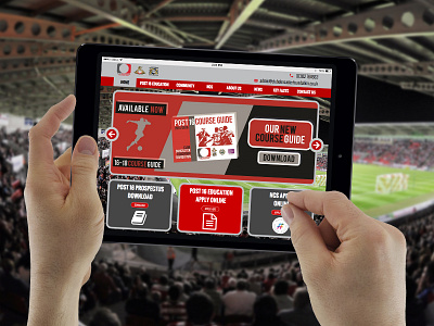 Club Doncaster Foundation design web