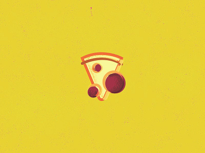 Pizza experiment food icon new pepperoni