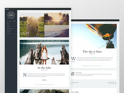 Journey - Genesis WordPress Theme blog clean genesis framework responsive sidebar website wordpress