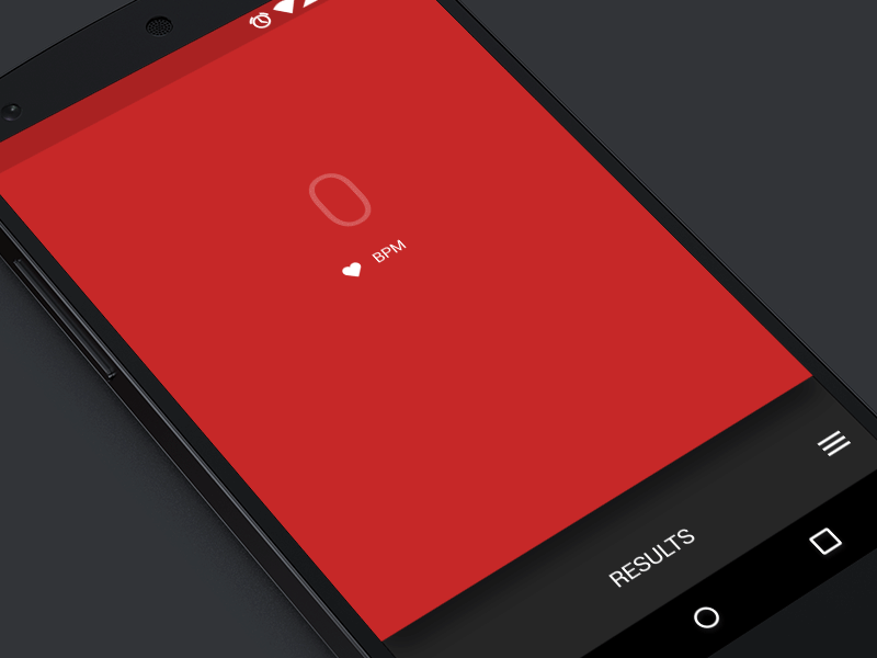 Heartrate app - Animation UI (Android) ae android animation app material ui