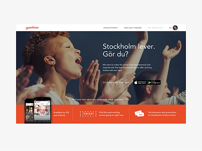 Spontano Landing Page