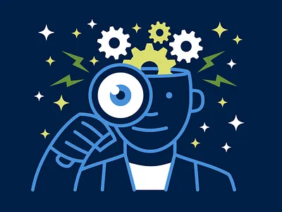 Scientific Research data illustration infographic information research science scientist vector