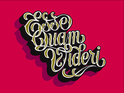 Esse Quam Videri script