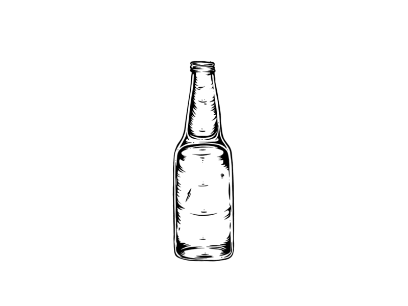 Beer Goggles animation beer bottle cel explode eyeball gif glass hand drawn nails revolve