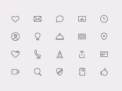 Datenight Icons app date icons love modern