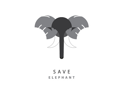 SAVE Elephant adobe illustrator elephant logo saveelephant selamatkan gajah