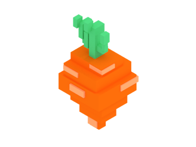 carrot 3d carrot