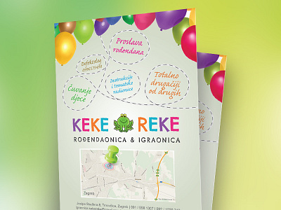 KEKE REKE flyer playroom