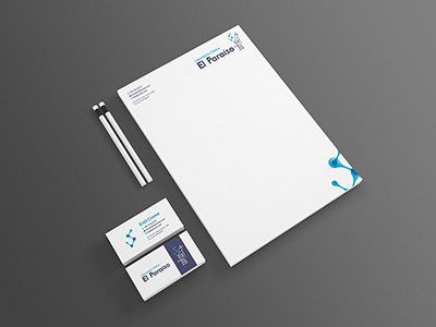 Clinical Laboratory Stationery Mockups brand branding laboratory logo science stationary