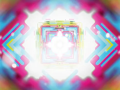 Colorful Opinion Type 03 clean color flat lines pattern symmetry vector