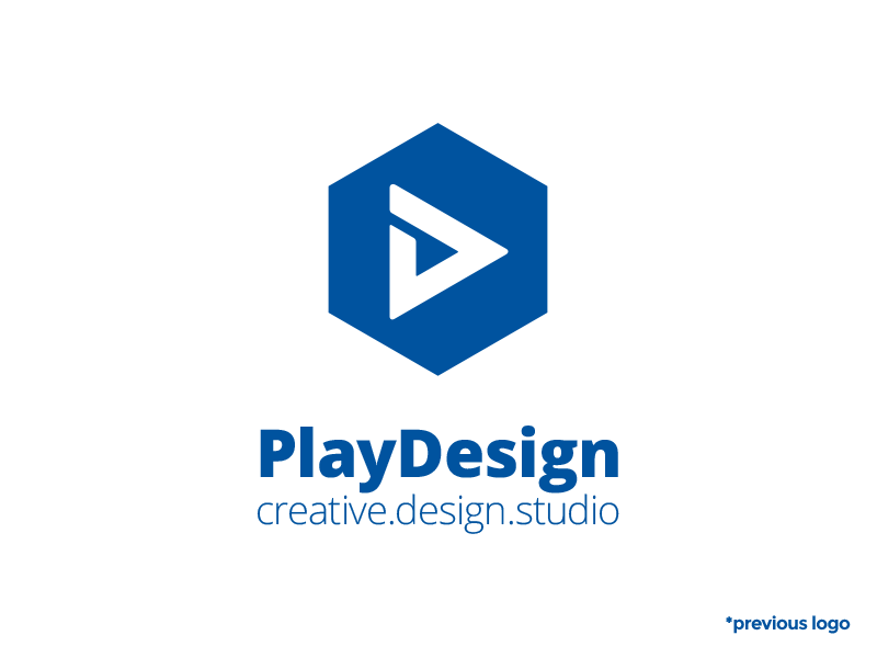 personal logo redesign athens blue brand create design fun logo logotype play redesign