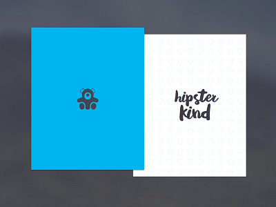 Branding in progress for Hipsterkind brand branding typo