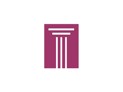 INA academic data identity logo mark pillar symbol