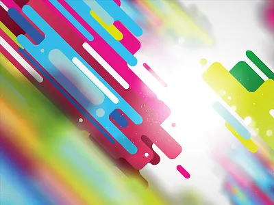 Colorful Opinion Type 05 clean color flat lines pattern symmetry vector