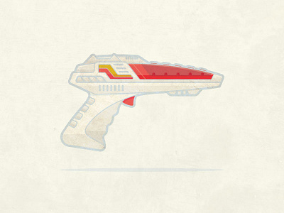 Star Blaster graphic design gun illustration starblaster texture toy vector