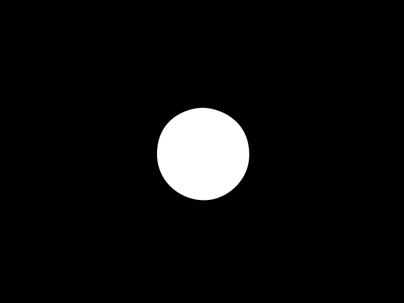 Gesture hint after effects animation blob character gesture hint