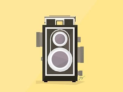 127 Film Camera 127 film camera geometric photographer triangle