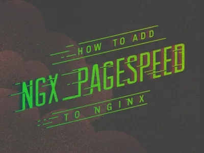 Ngx Pagespeed clouds green illustration sky speed texture type typography
