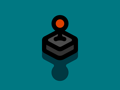 Joystick 01 atari console game icon joystick pad set video