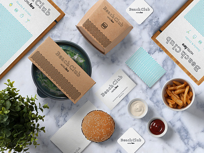 Burger Stationery Mock-Up branding business card food hipster identity logo menu packaging psd restaurant template