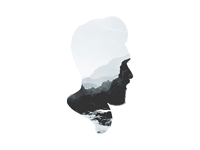 Dvk Identity behance branding doubleexposure identity logo new psd socyety6