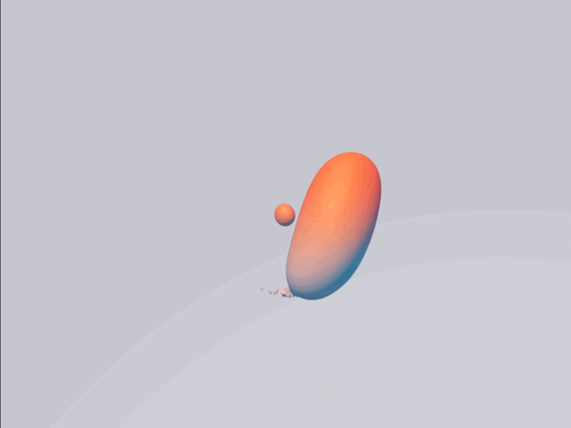 Fug'd Up 3d animated animation c4d cinema 4d gif loop looping render weird