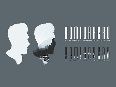 Dvk Identity behance branding doubleexposure logo new psd society6 threadless