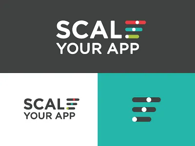 Scale Your App app brand identity mark scale tech technology web wordmark