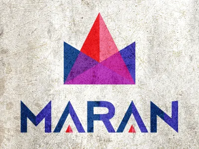 Maran logo am flat logo maran