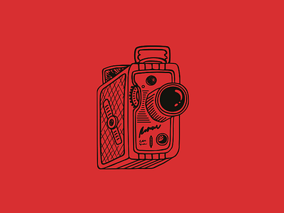 Vintage camera camera illustration logo old camera vintage