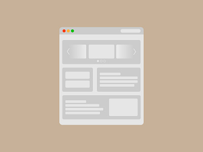 Wireframe Doodle design doodle flat illustrator layout ui ux web wireframe