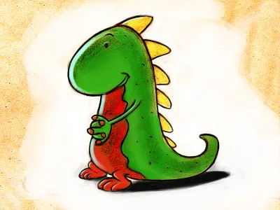 Rhaegal 2d character design