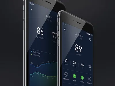 Lifekit 2.0 app black design health life lifekit meizu sport ui