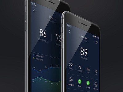 Lifekit 2.0 app black design health life lifekit meizu sport ui