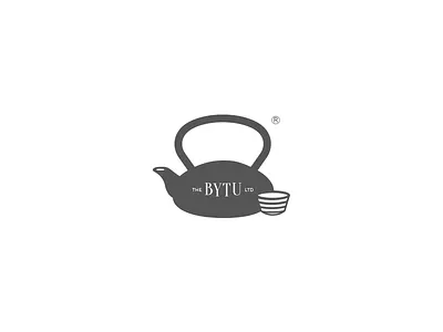 Brave Young Tea Union LTD identity kettle logo mark minimal symbol tea