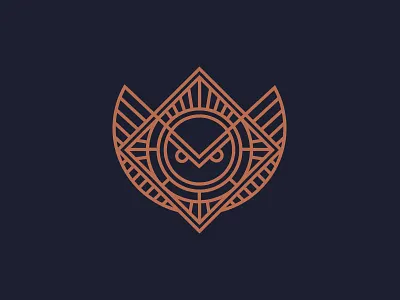 Ça_va_logo identity logo luxury owl russian